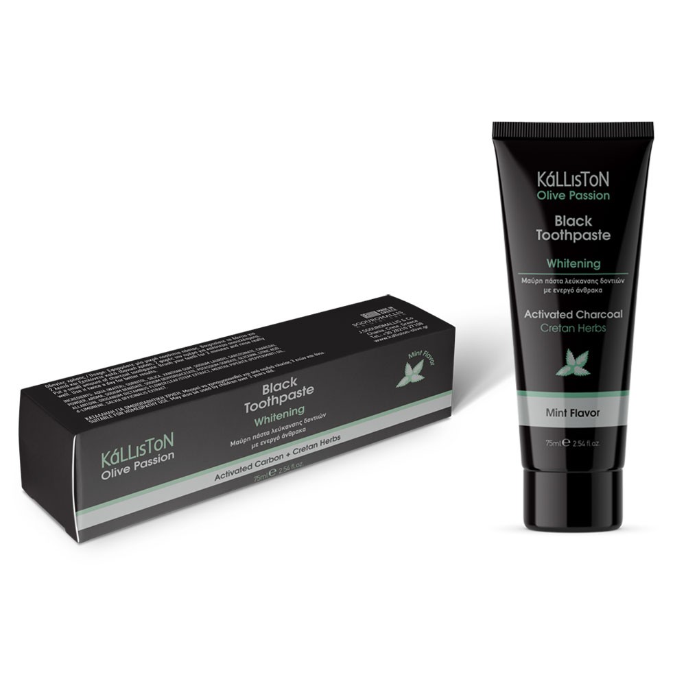 οδοντοκρεμα Black whitening toothpaste 75ml - Image 1