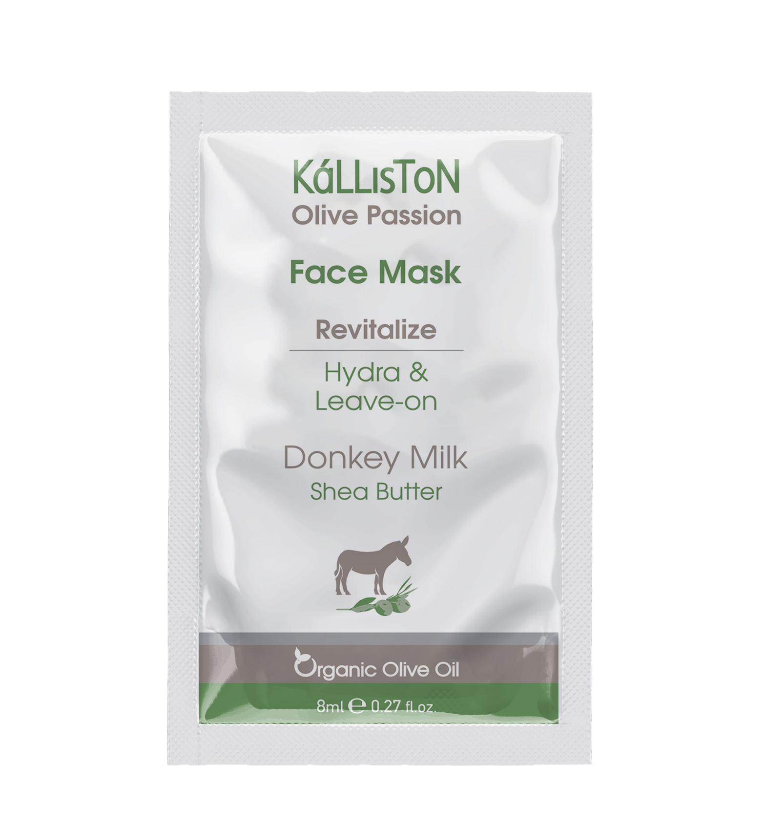 1.2.0.2 HYDRA ACTIVE FACE MASK WITH DONKEY MILK SASCHET Face mask with donkey milk 8ml - Image 1