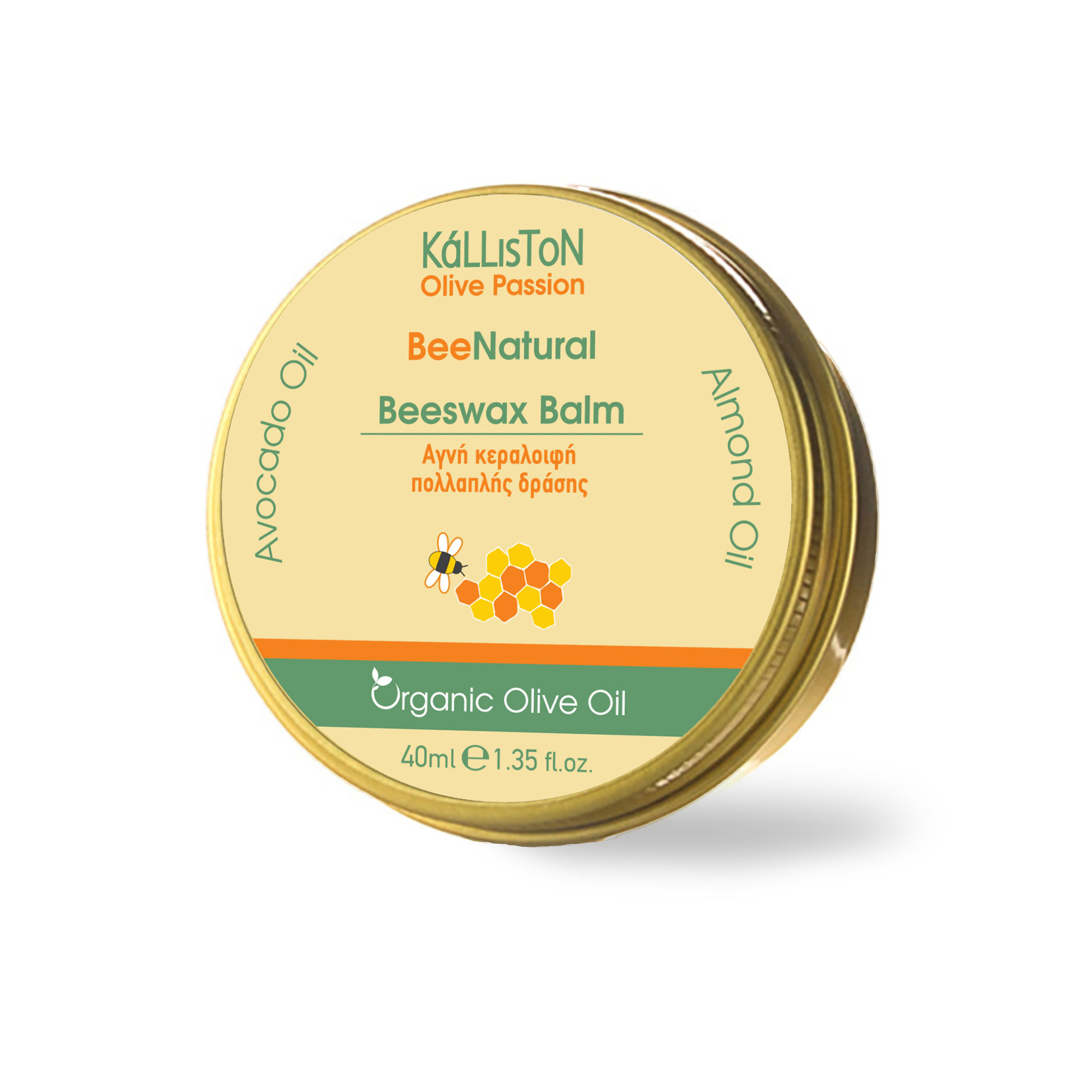 KL1119 BeeNatural beeswax balm 40ml - Image 1