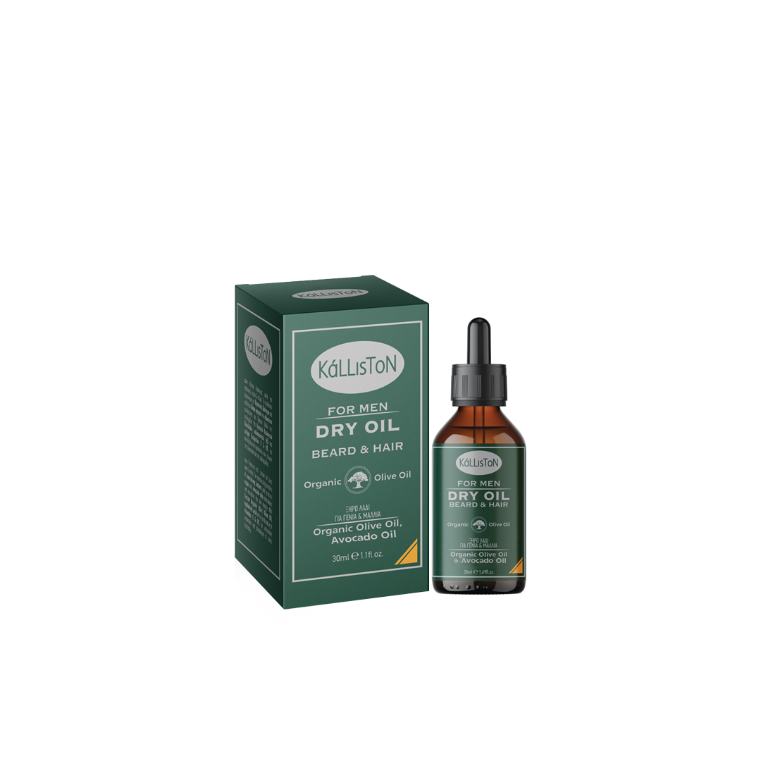 KL1836 Dry oil for hair & beard 30ml - Image 1