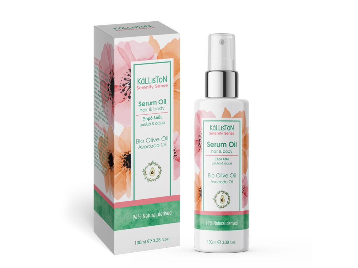 KL2024 Serum Oil for hair & body with serenity perfume 100ml - Image 1